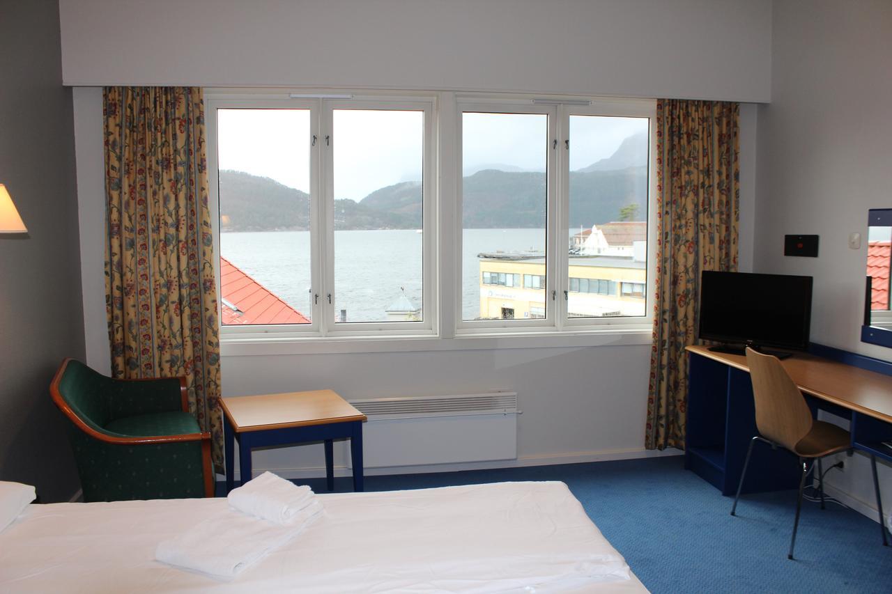 Suldal Hotell Санд Экстерьер фото